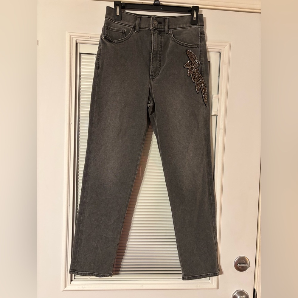 Express Jeans with Beaded Side Accent - Picture 8 of 10